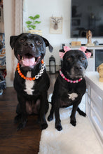 Load image into Gallery viewer, Orange Ombre Acrylic Bead Collar