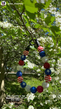 Load image into Gallery viewer, Americana Glam Bead Collar