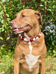 Santa Claus Bead Collar