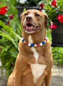 Vintage Americana Bead Collar