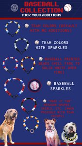 ⚾️ Baseball Team Colors Bead Collar