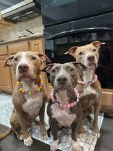 Load image into Gallery viewer, Pink Ghost Glam Bead Collar