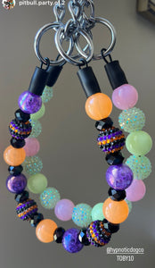 Blush & Glow Acrylic Bead Collar
