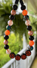 Load image into Gallery viewer, PERSONALIZED Pumpkin Spice Halloween Bead Collar