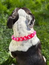 Load image into Gallery viewer, Add-on Only: Neon Coral LARGE &amp; XL JUMBO Personalized Alphabet Letter Beads