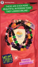 Load image into Gallery viewer, Witching Hour Halloween Bead Collar