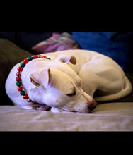 Load image into Gallery viewer, Christmas Glam Bead Collar