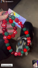Load image into Gallery viewer, Christmas Glam Bead Collar