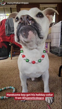 Load image into Gallery viewer, Deck the Halls Bead Collar
