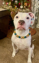 Load image into Gallery viewer, Teal Rose Bead Collar