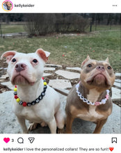 Load image into Gallery viewer, PERSONALIZED Racecar 🏁 Bead Collar