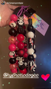 Jack & Sally Halloween Bead Collar