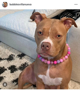 Pink Sugar Bead Collar