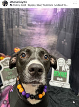 Load image into Gallery viewer, Witching Hour Halloween Bead Collar