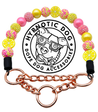 Load image into Gallery viewer, Akira&#39;s Pink Lemonade 🩷🍋 Bead Collar