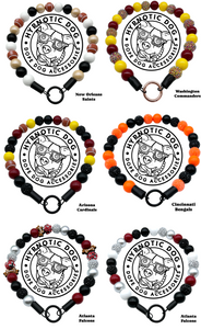 🏈 Football Team Colors Bead Collar