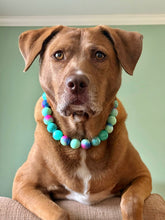 Load image into Gallery viewer, Technicolor Glitter Bead Collar