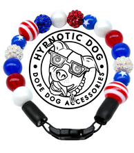 Load image into Gallery viewer, Americana Glam MINI [Small Dog/Cat Bead Collar]