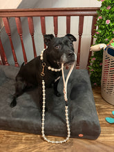 Load image into Gallery viewer, White Pearl Wedding Leash