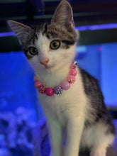 Load image into Gallery viewer, Pink Sugar MINI [Small Dog/Cat Bead Collar]