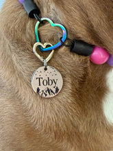 Load image into Gallery viewer, Dog Engraved Circle Name Tags
