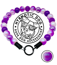 Load image into Gallery viewer, Purple Glitter Supernova Bead Collar