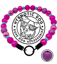 Load image into Gallery viewer, Berry Stardust Glitter Acrylic Bead Collar