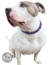 Load image into Gallery viewer, Purple Nebula Resin Glam Bead Collar