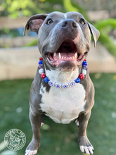Load image into Gallery viewer, PERSONALIZED 4th of July Glam Bead Collar