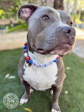 Load image into Gallery viewer, PERSONALIZED 4th of July Glam Bead Collar