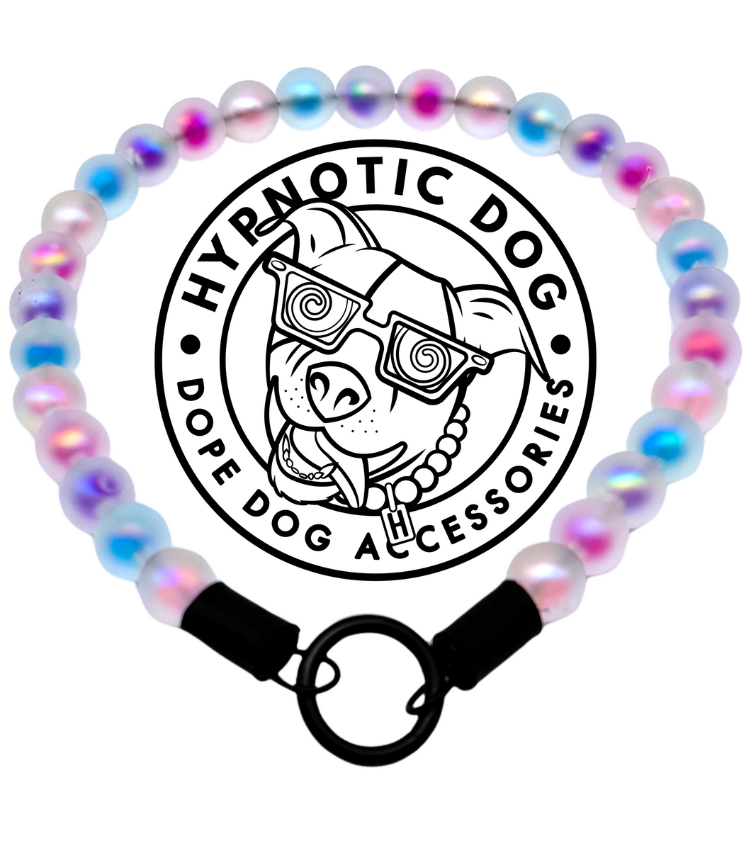 Moonbeam Acrylic Bead Collar