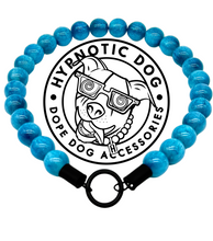 Load image into Gallery viewer, Blue Glitter ✨ Resin Bead Collar