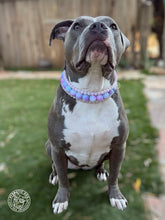 Load image into Gallery viewer, Pink Bubblegum Tie Dye Triplo Acrylic Bead Collar