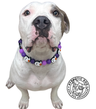 Load image into Gallery viewer, Purple Boo 👻 Halloween Glow Bead Collar