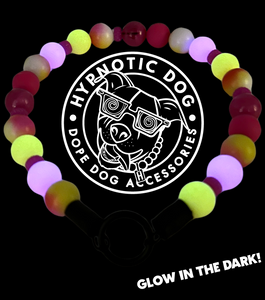 Sunset Tie Dye Glow Bead Collar