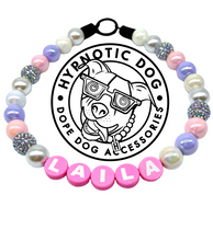 Load image into Gallery viewer, PERSONALIZED Fairy Tale + Letters Bead Collar