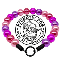 Load image into Gallery viewer, Chunky Pink Horizon Pearls Acrylic Bead Collar