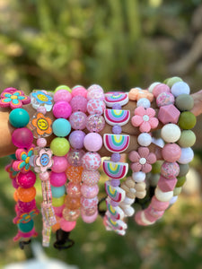 Retro Groovy 🌼 Bead Collar