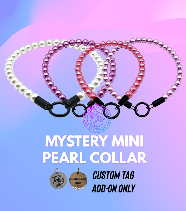 🟪 [TAG ADD-ON ONLY] Mystery Mini Pearl Acrylic Bead Collar 🟪