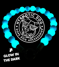 Load image into Gallery viewer, Blue Glow in the Dark Bead Collar