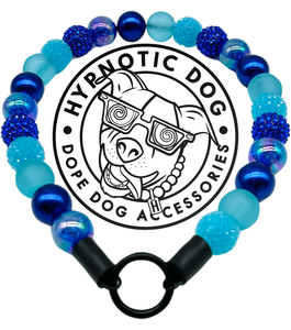 Blue Lagoon Acrylic Bead Collar