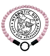 Load image into Gallery viewer, MINI Pink Cat&#39;s Eye Semi-precious Gemstone [Small Dog/Cat Bead Collar]