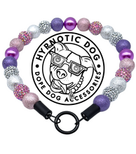 Load image into Gallery viewer, Winter Plum Bead Collar