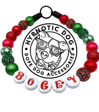 Load image into Gallery viewer, PERSONALIZED Mistletoe Glam Bead Collar