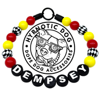 Load image into Gallery viewer, PERSONALIZED Racecar 🏁 Bead Collar