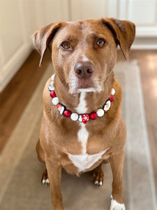 Santa Claus Bead Collar