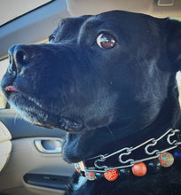 Load image into Gallery viewer, PERSONALIZED Pumpkin Spice Halloween Bead Collar