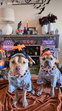 Load image into Gallery viewer, PERSONALIZED Pumpkin Spice Halloween Bead Collar