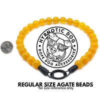 Load image into Gallery viewer, Pine Green Agate Semi-precious Gem Bead Collar [Decorative Only]