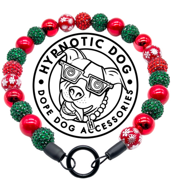 Christmas Glam Bead Collar